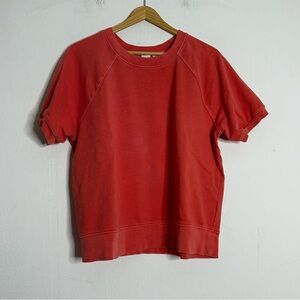 GAP Coral Short Sleeved Sweatshirt